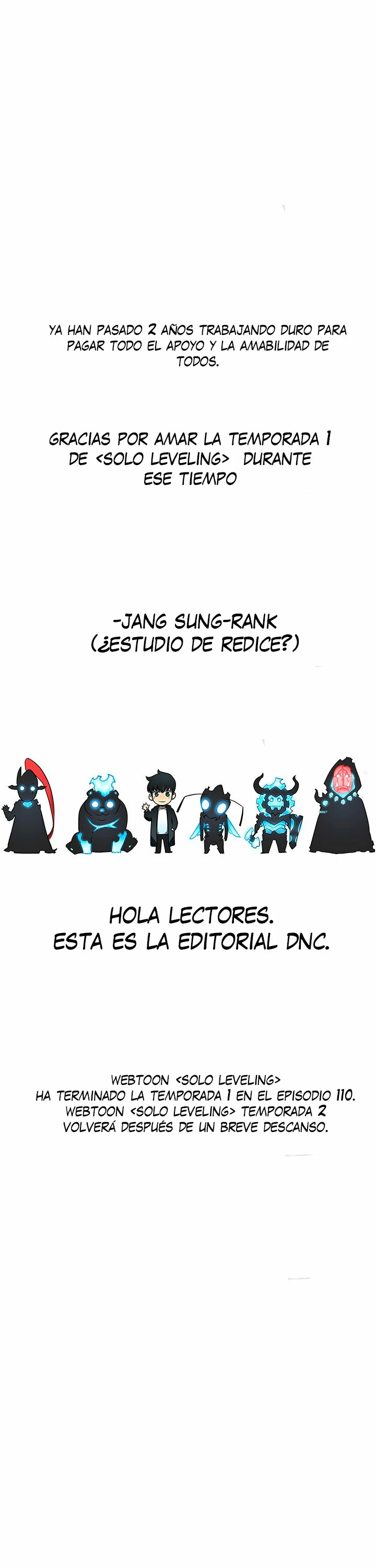 Solo Subiendo de level > Capitulo 110 > Page 371